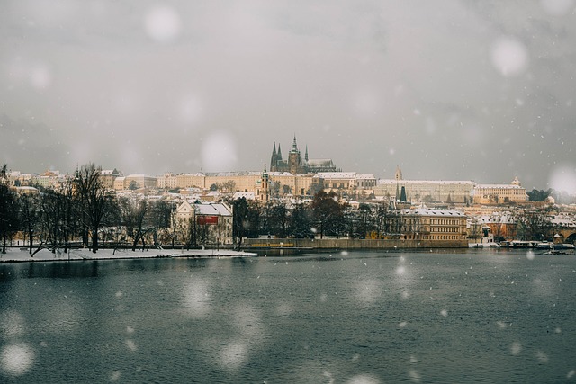 Praha v zimě